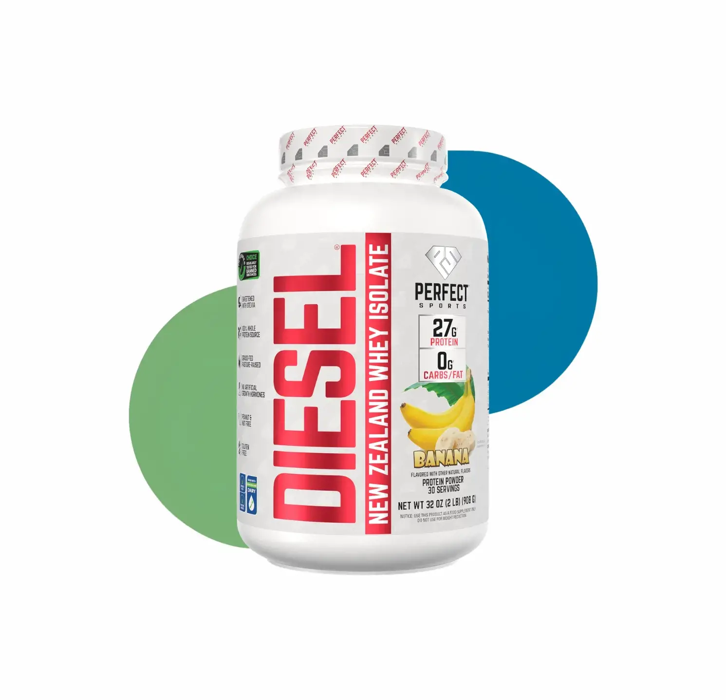 PN DIESEL WHEY ISOLATE 2LB BANANA