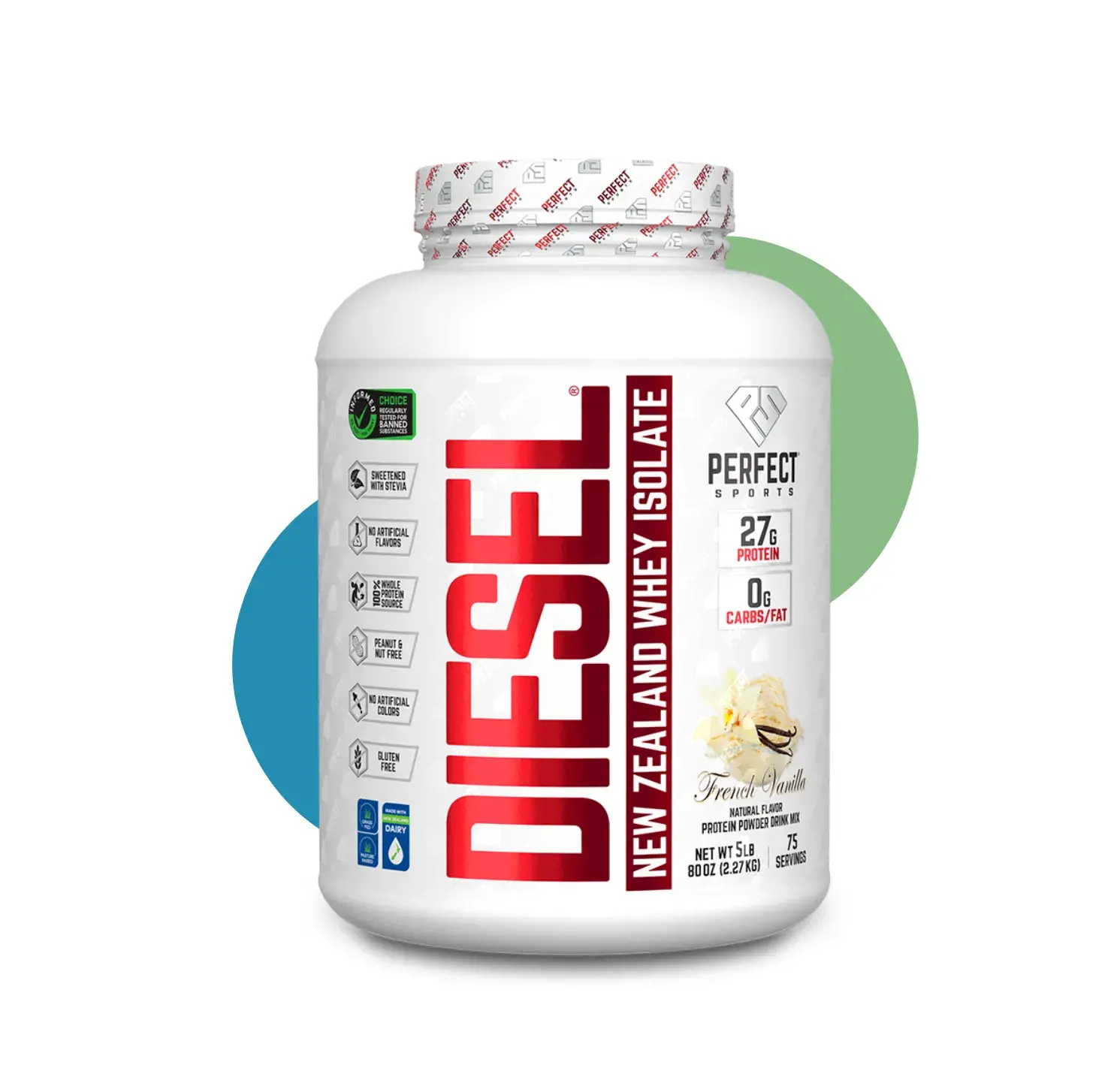 PN DIESEL WHEY ISOLATE 5 LB FRENCH VANILLA