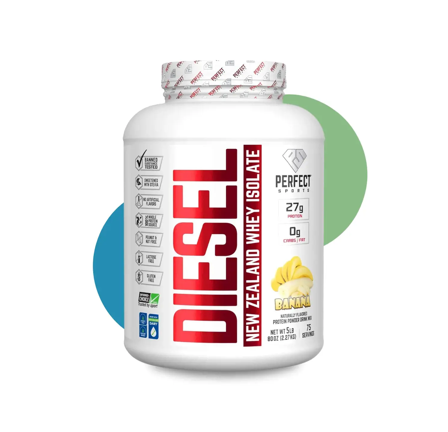PN DIESEL WHEY ISOLATE 5 LB BANANA