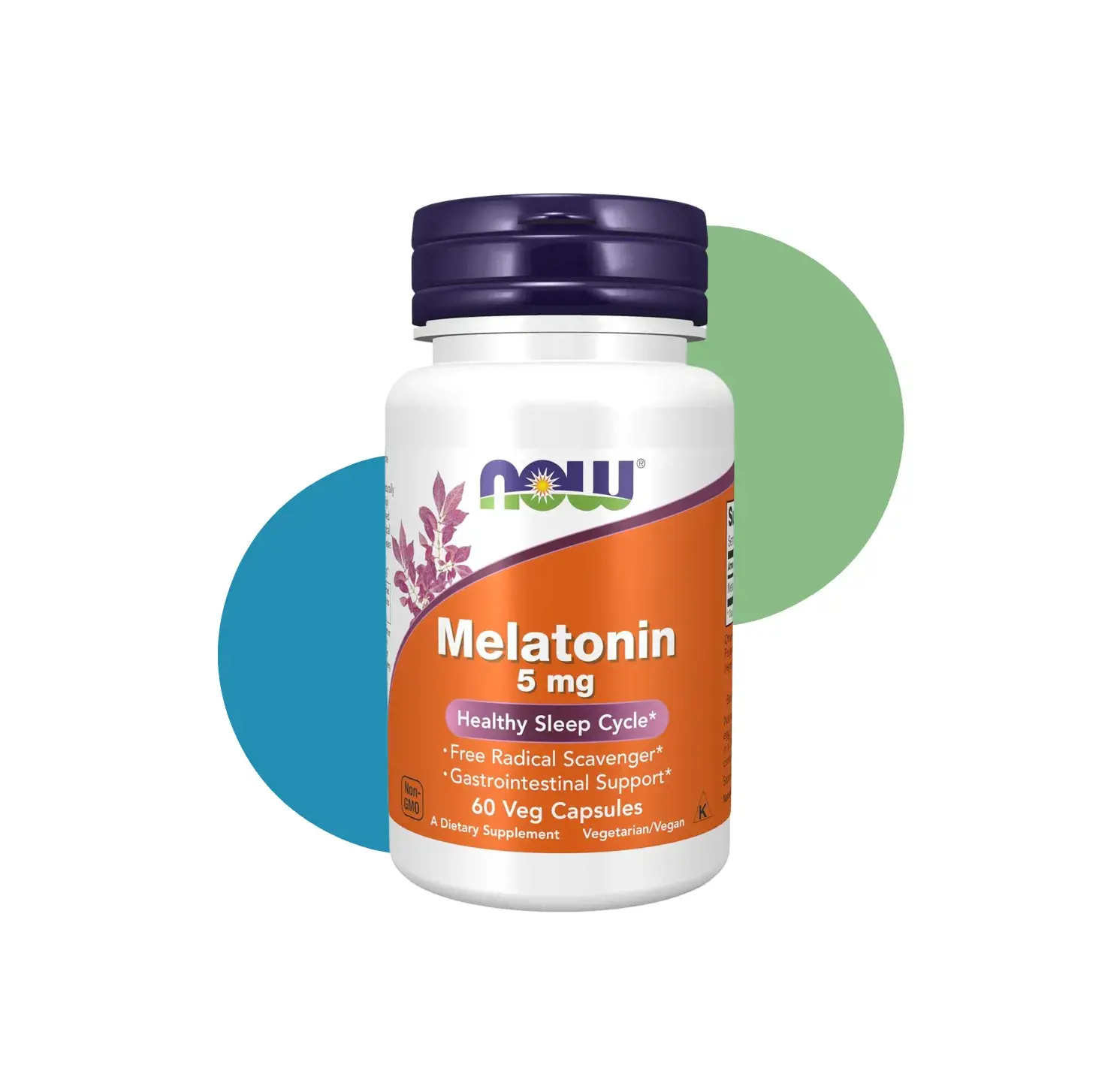 NW MELATONIN 5 MG 60VEG.CAPS
