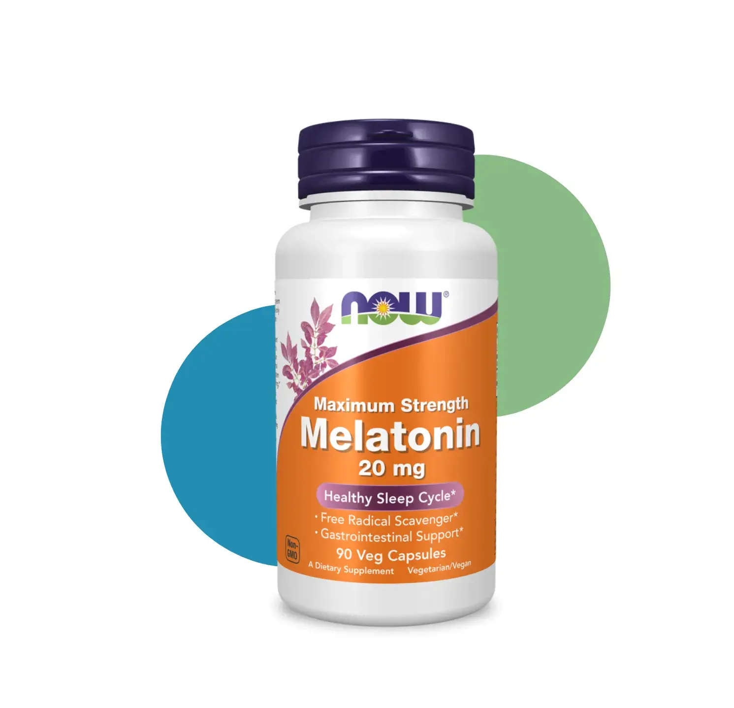 NW MELATONIN 20MG 90VEG.CAPS