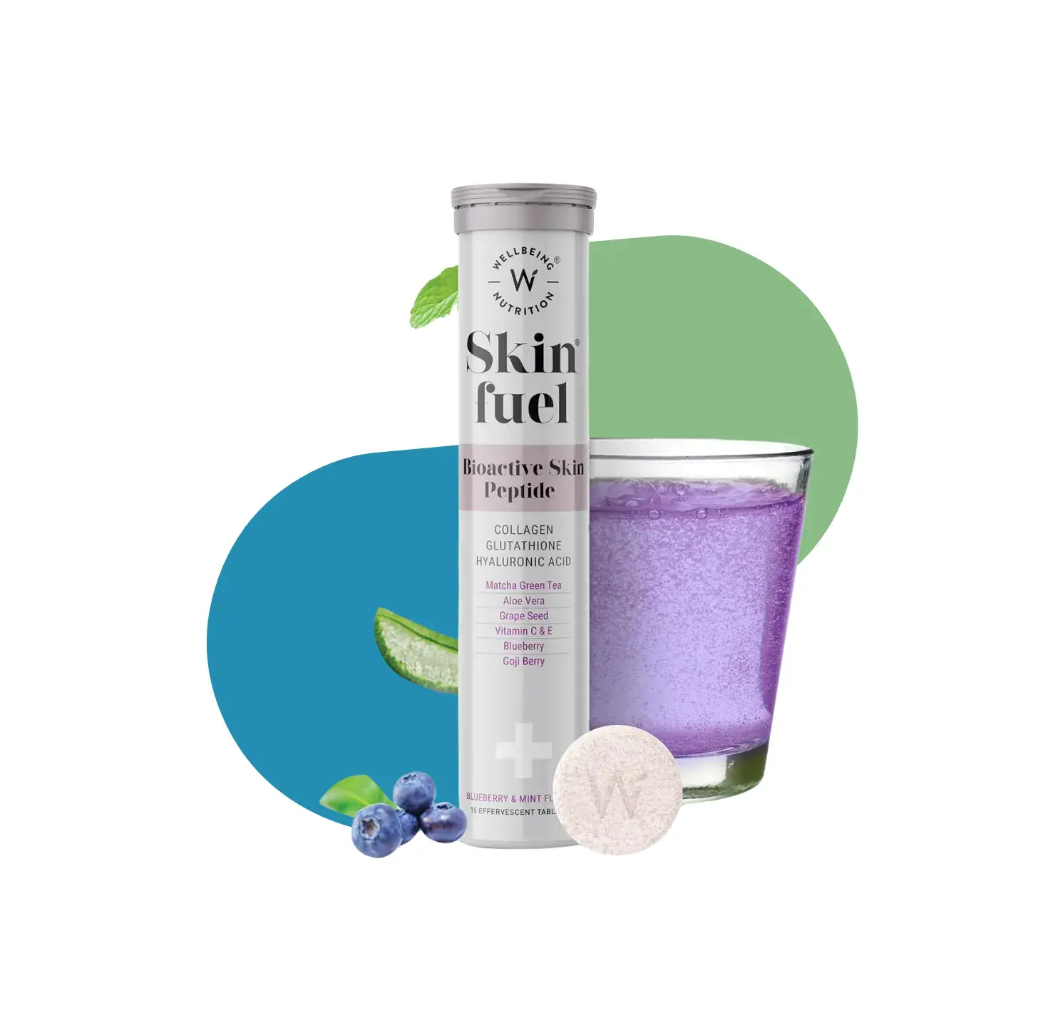 WB DAILY SKIN FUEL 15 TABS