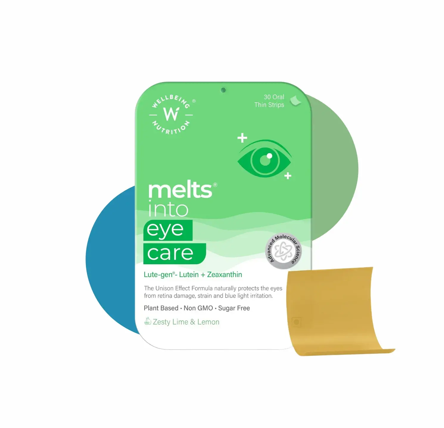 WB EYE CARE 30 STRIPS ZESTY LIME&LEMON