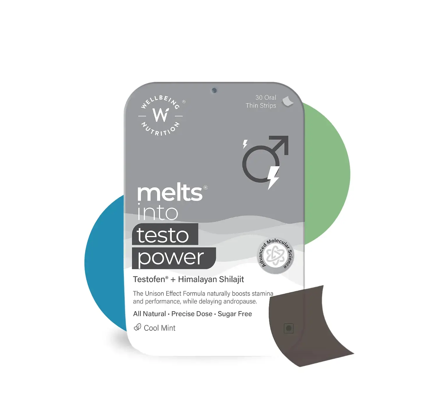 WB TESTO POWER 30 STRIPS COOL MINT