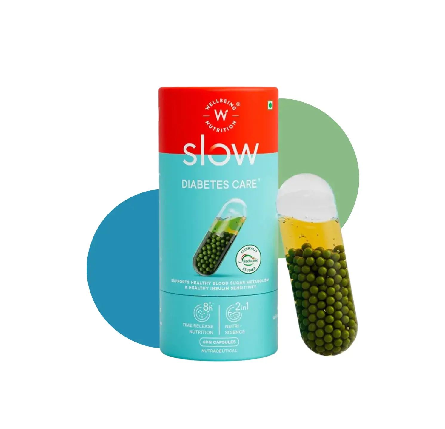 WB SLOW DIABETES CARE 60 CAPSULE