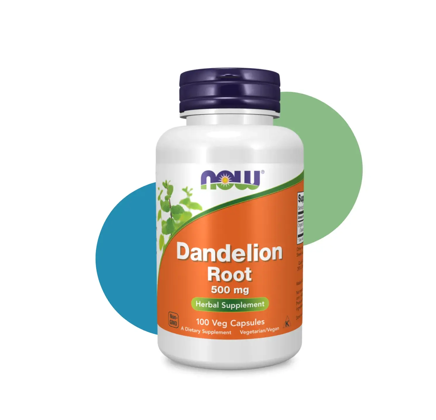 NW DANDELION ROOT 500 MG 100 VEG.CAPS