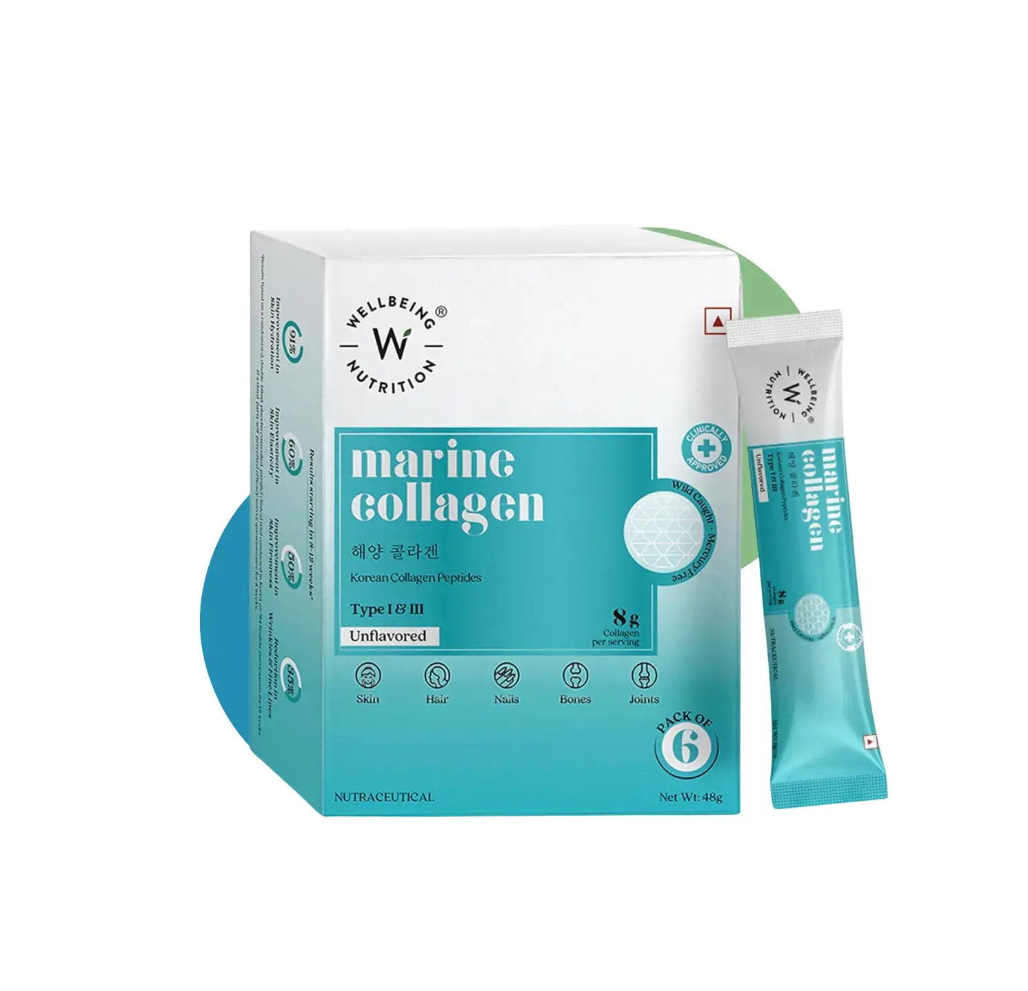 WB KOREAN MARINE COLLAGEN PEPTIDES 10GM SACHETS