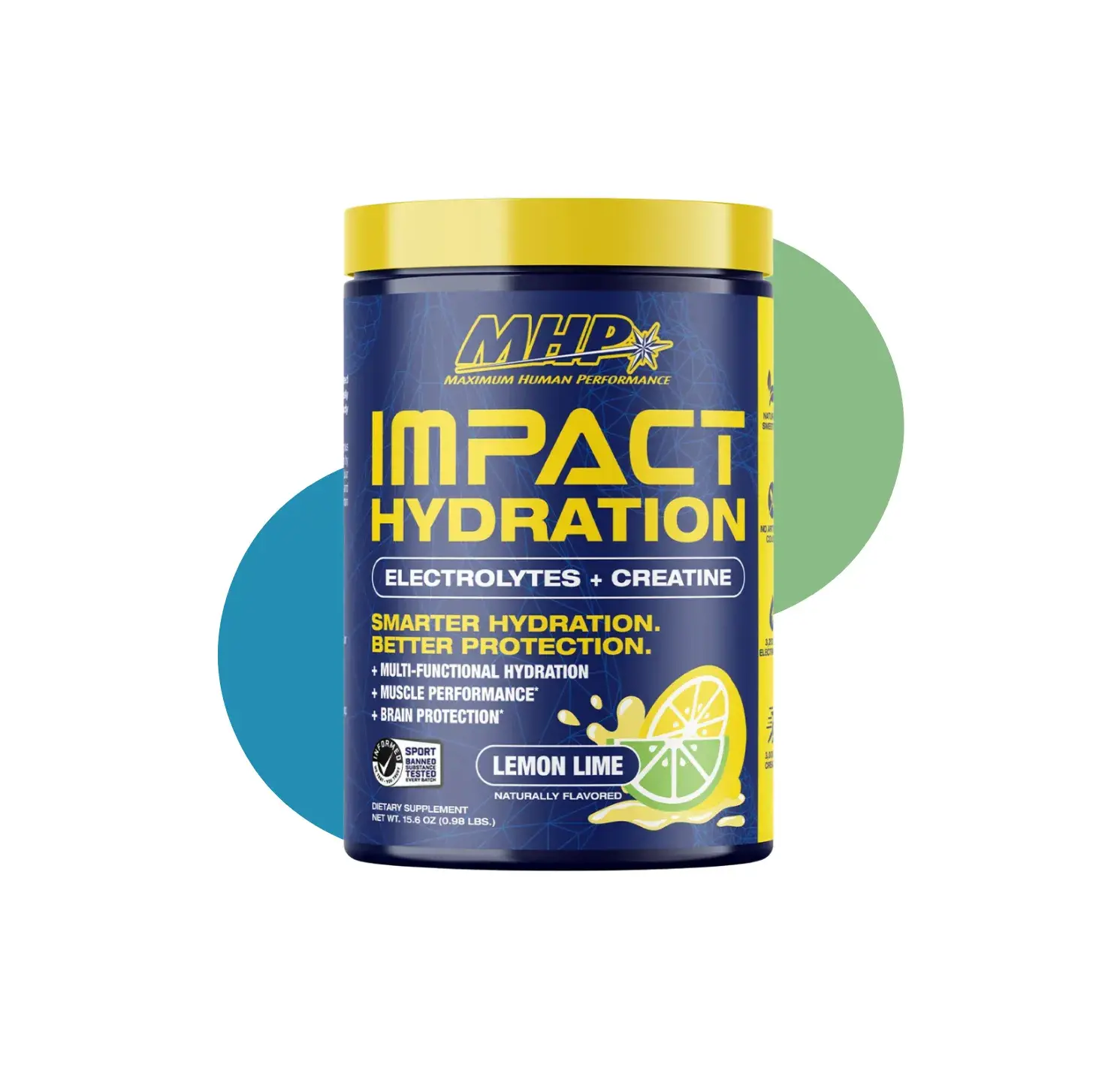MH IMPACT HYDRATION 30 SER 0.95 LB LEMON LIME