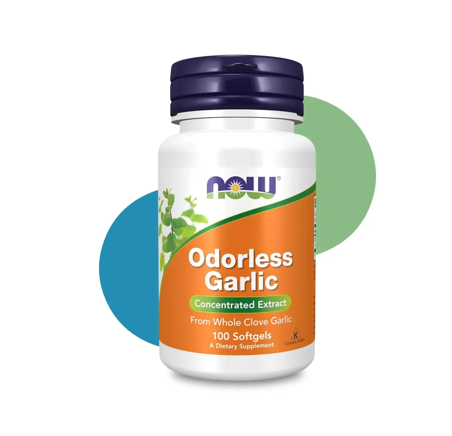 NW ODORLESS GARLIC 50 MG 100 SOFTGELS
