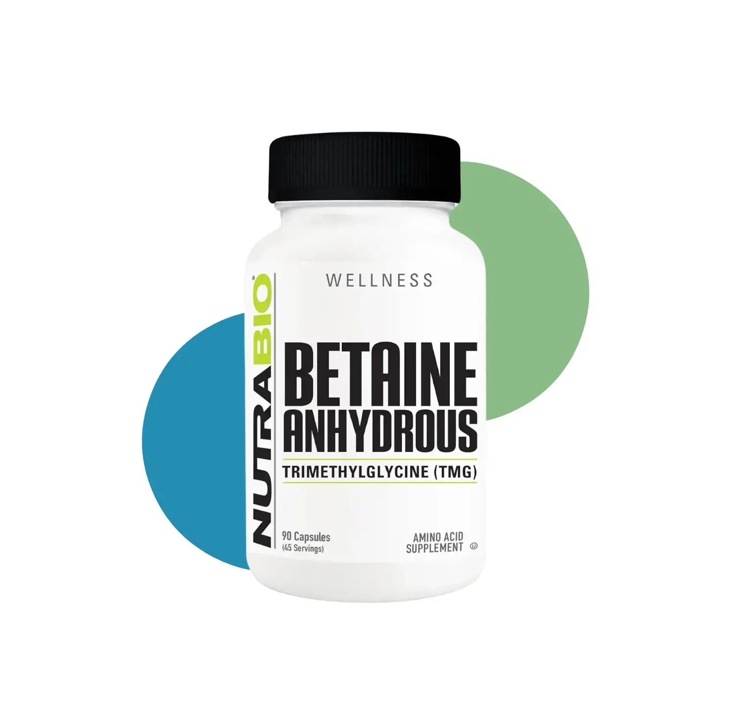 NU BETAINE ANHYDROUS 500MG 90VEG.CAPS