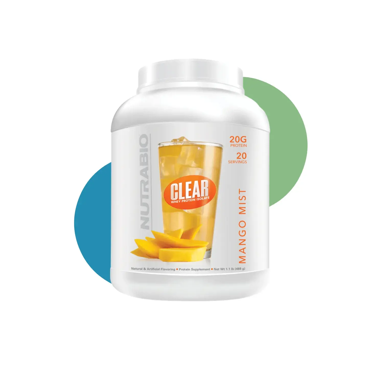 NU ISOLATE CLEAR PROTEIN 20 SER MANGO MIST