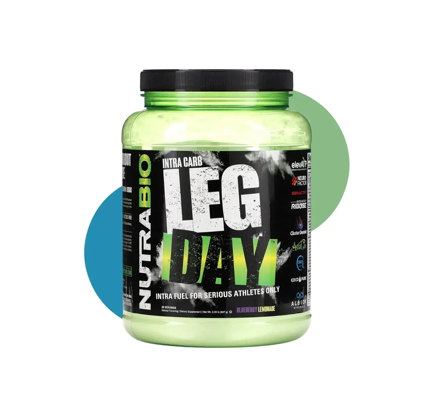 NU LEG DAY 20 SER BLUEBERRY LEM
