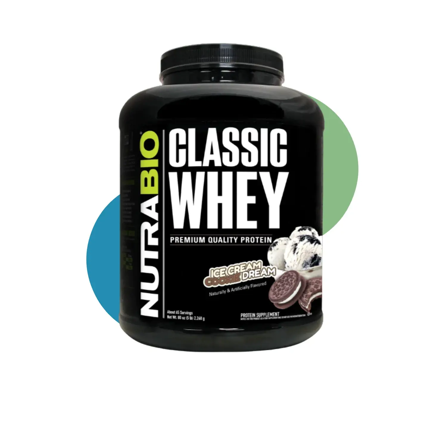 NU CLASSIC WHEY 5 LB ICE CREA COOKIE DRE