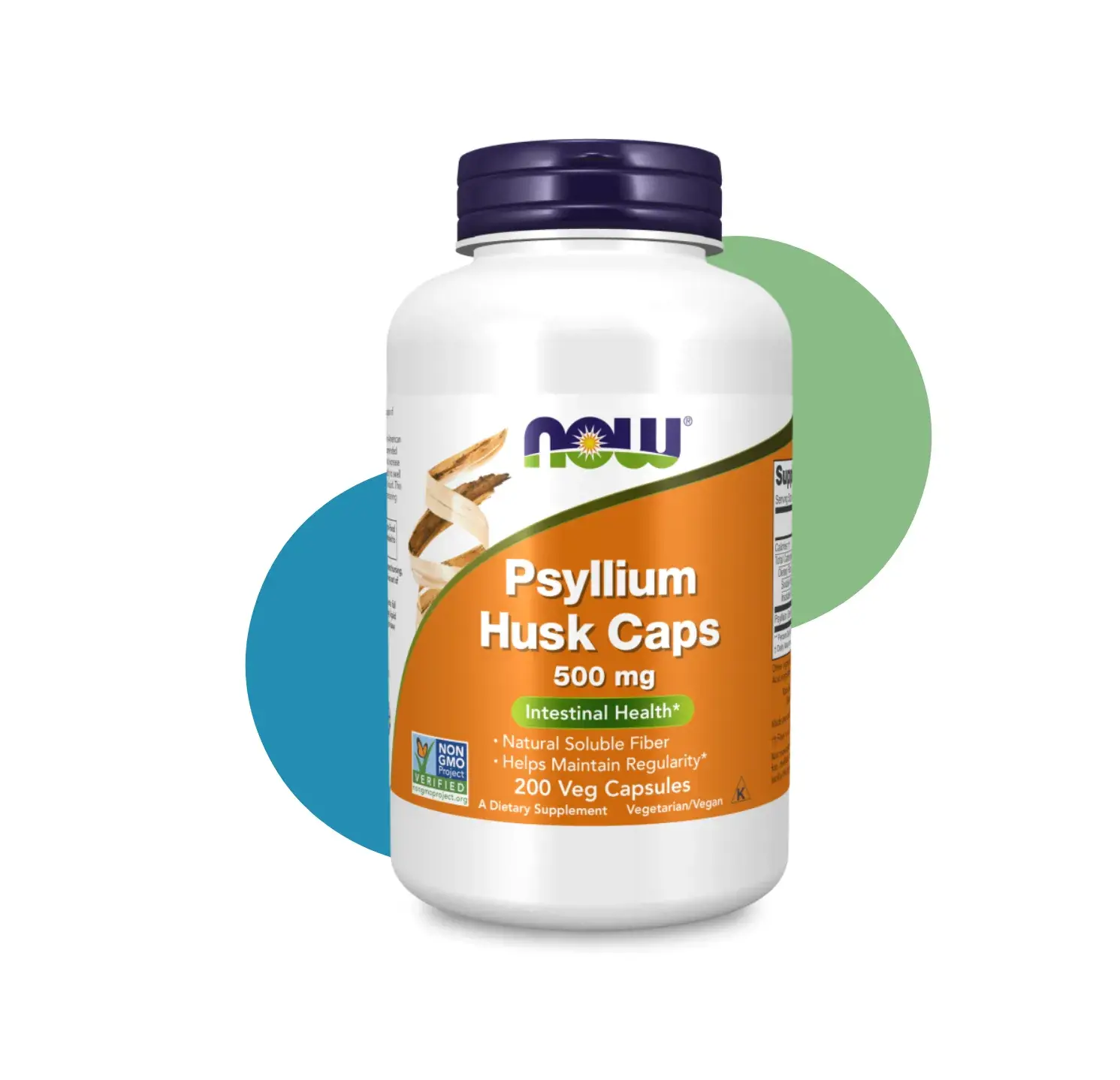 NW PSYLLIUM HUSK 500MG 200VEG.CAPS