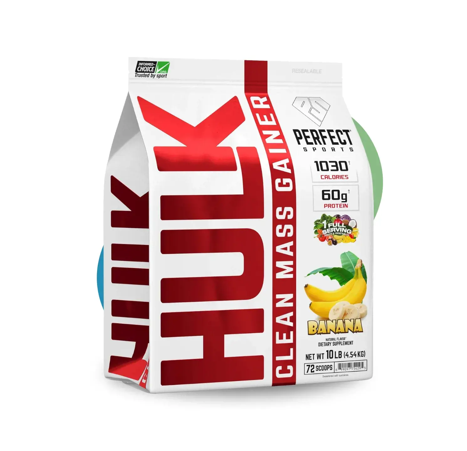 PN HULK CLEAN MASS GAINER 10 LB BANANA