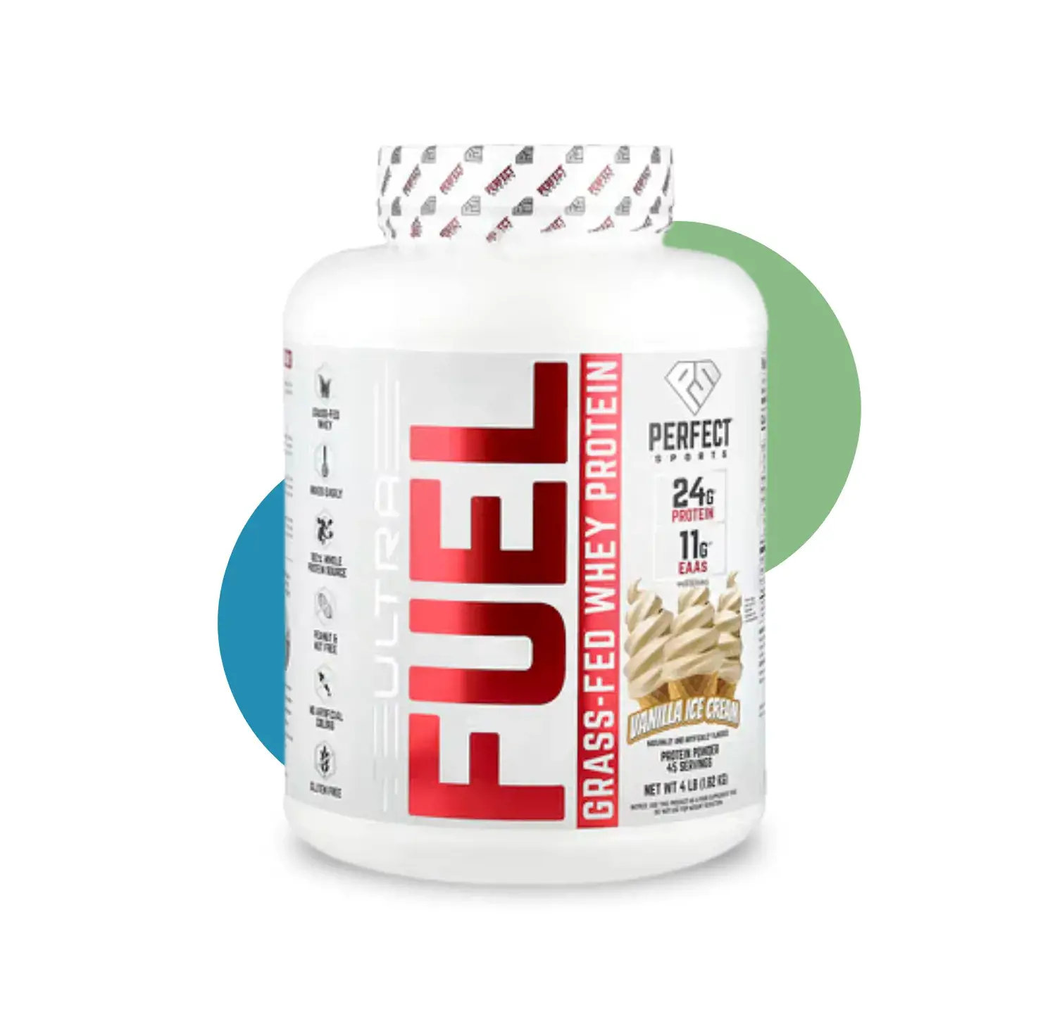 PN ULTRA FUEL WHEY 4LB VANILLA ICE CREAM