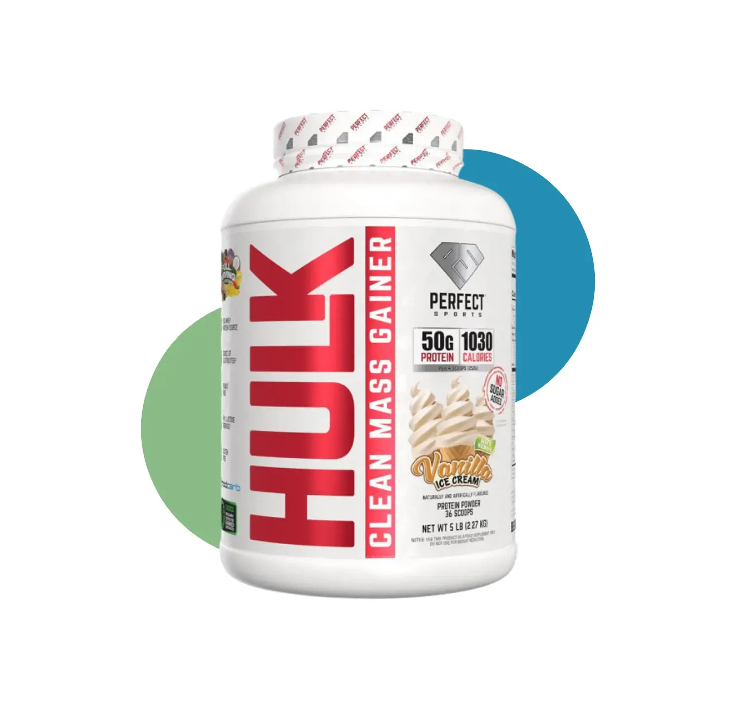 PN HULK CLEAN MASS GAINER 5LB VAN ICE CREAM