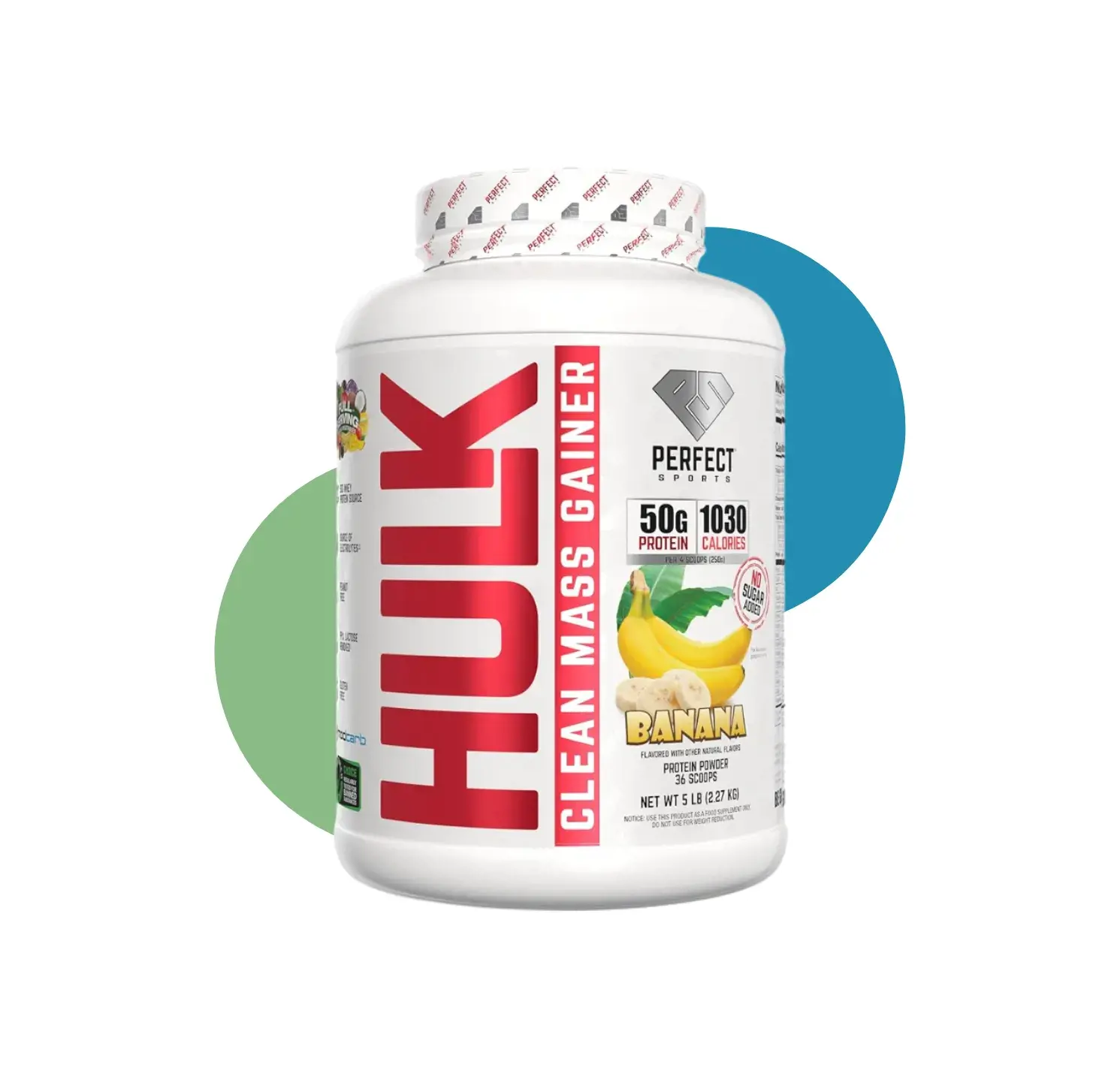 PN HULK CLEAN MASS GAINER 5LB BANANA