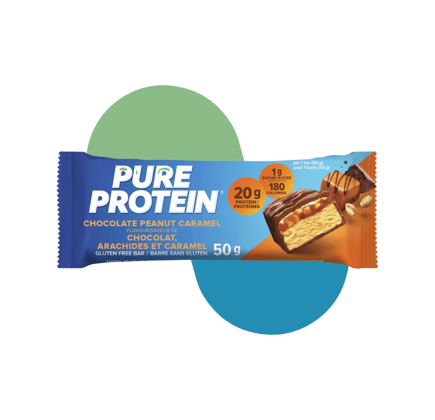 PP PURE PROTEIN BAR 50G CHOCO.PEANUT CARAMEL