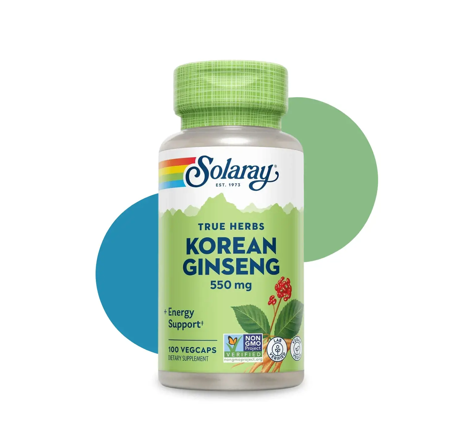 SL KOREAN GINSENG 550 MG 100 VEG.CAPS