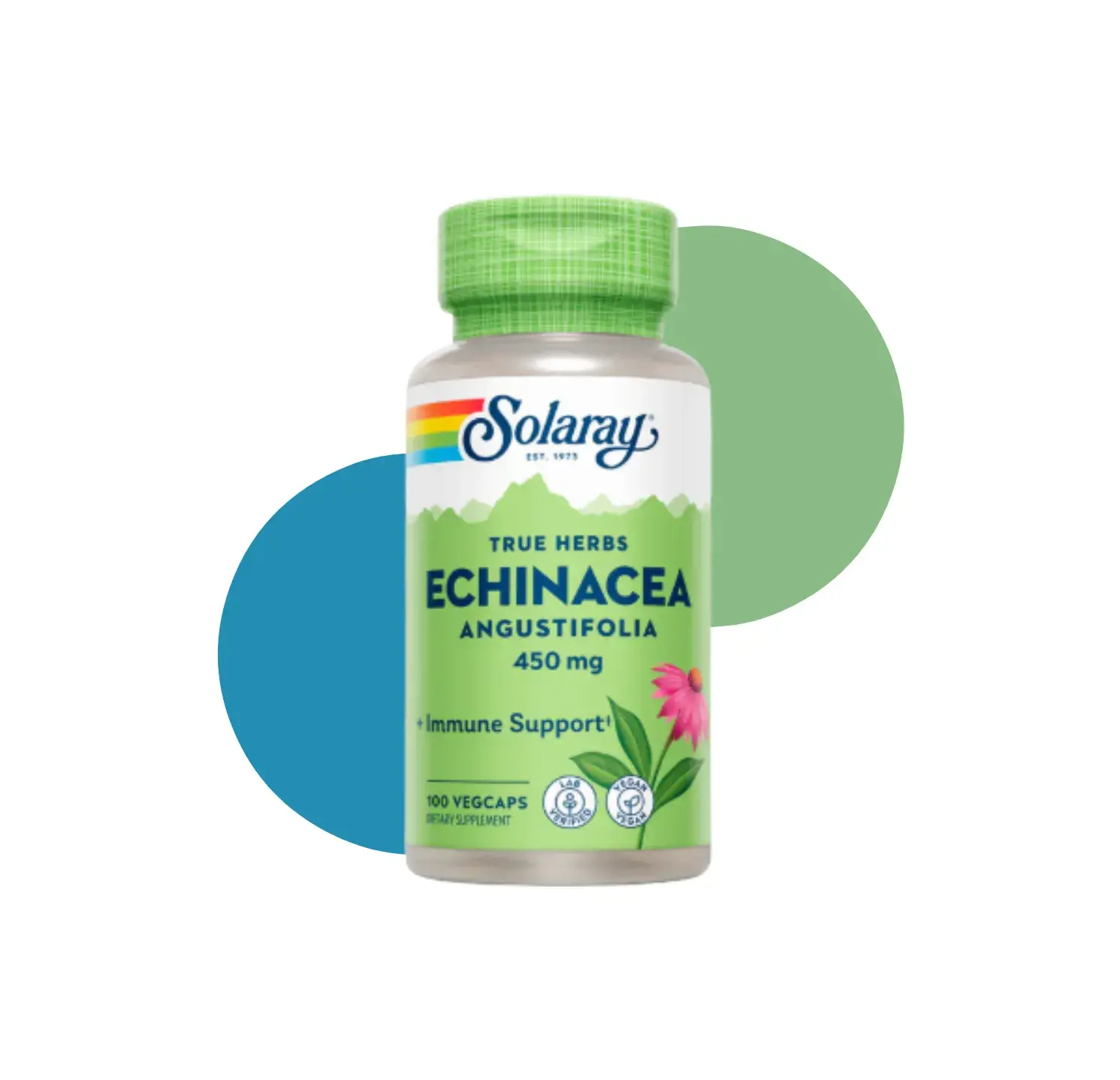SL ECHINACEA ROOT 450 MG 100 CAPS