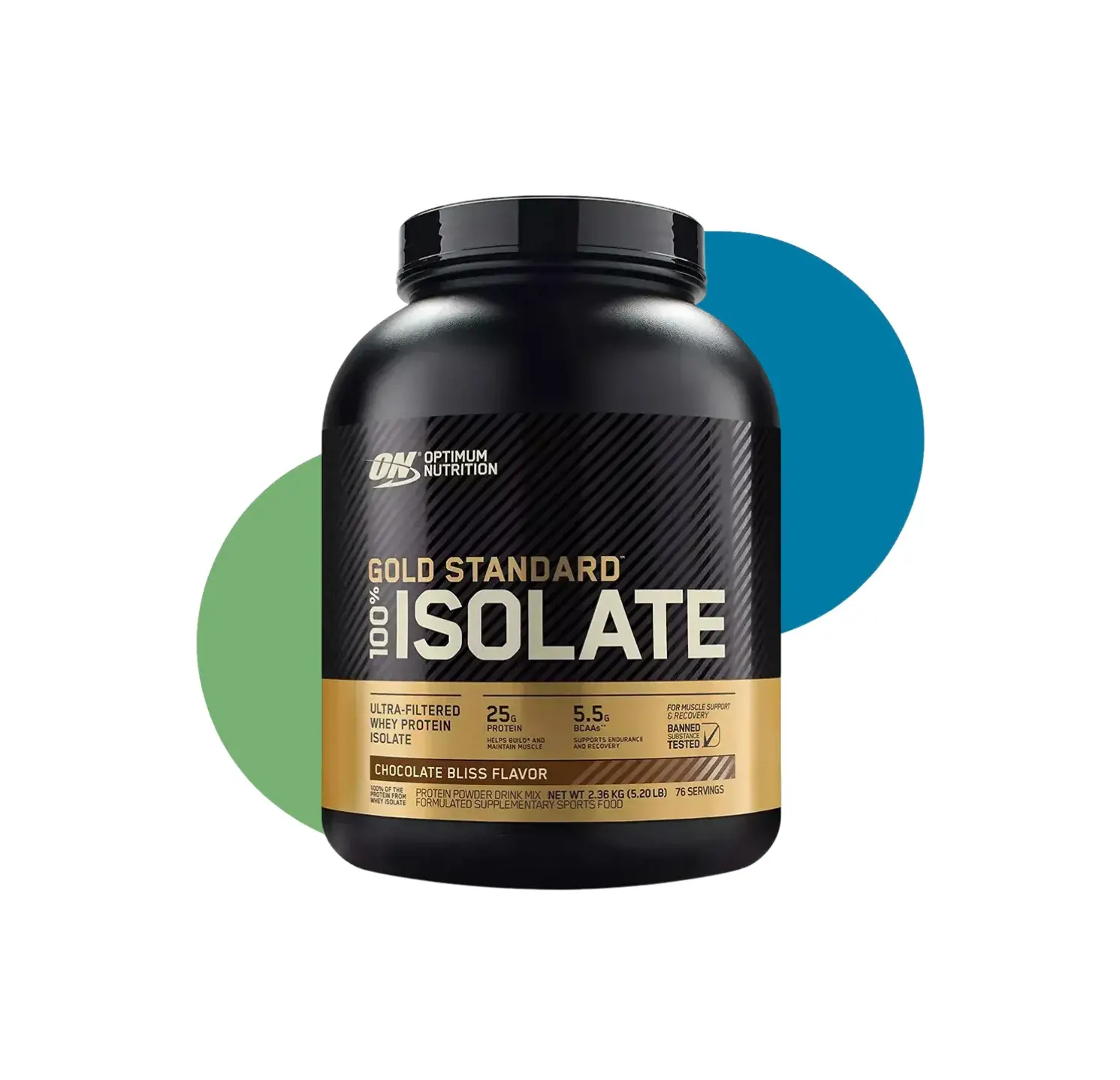 ON GOLD STD 100% ISOLATE 5 LB CHOC