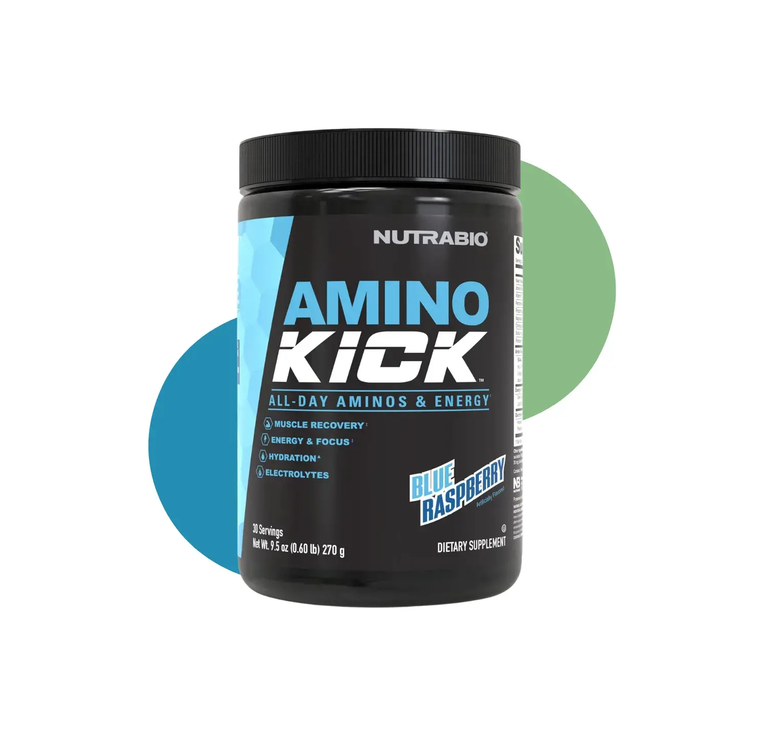 NU AMINO KICK 277 GM BLUE RASPBERRY