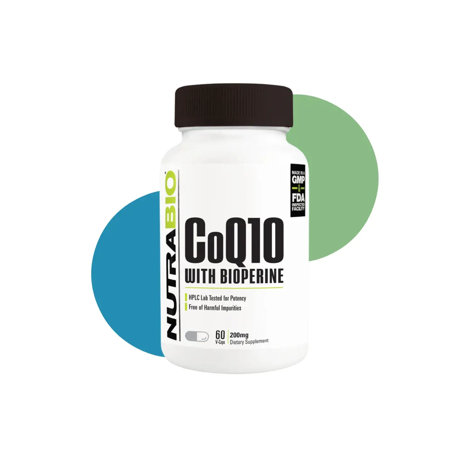 NU CO-ENZYME-Q10 + BIOPERINE 200 MG 60 VEG.CAPS