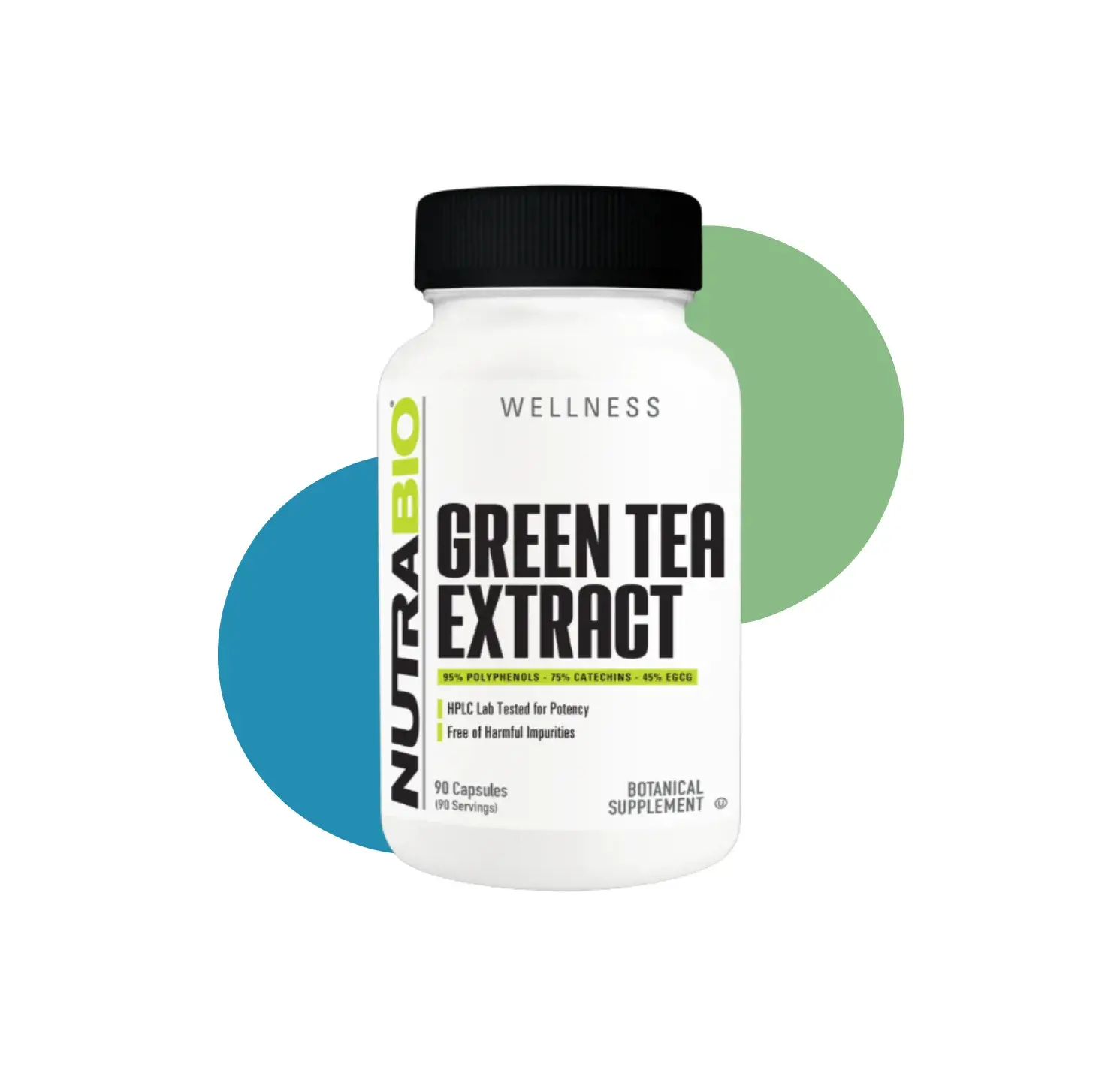 NU GREEN TEA EXTRACT 500 GM 90 VEG.CAPS