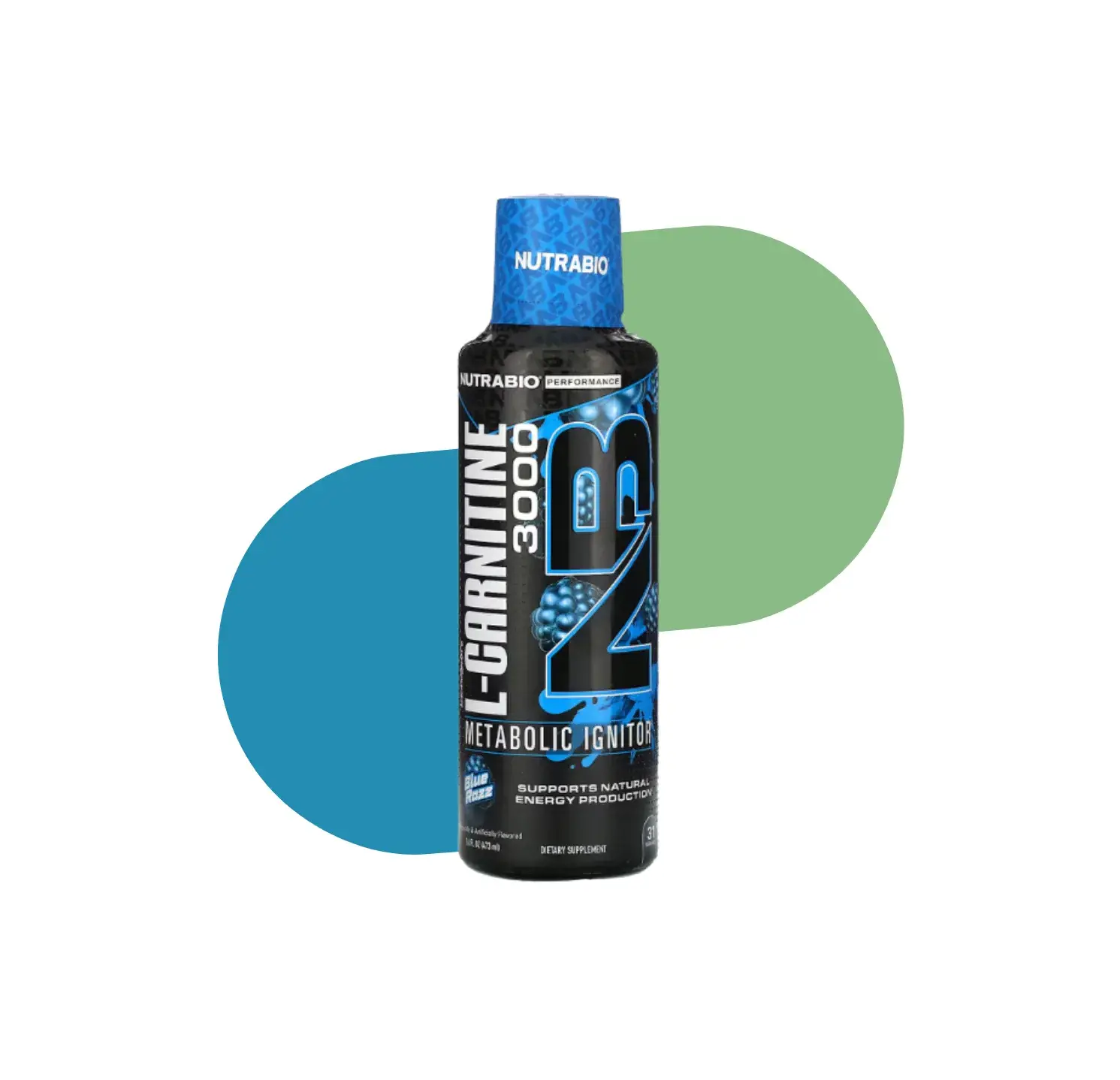 NU L-CARNITINE 3000 MG 473 ML BLUE RAZZ