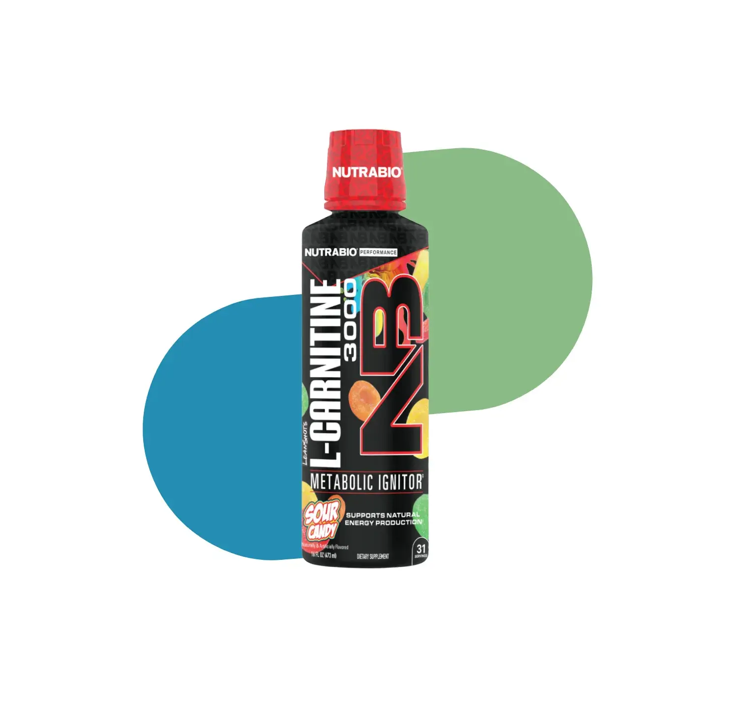 NU L-CARNITINE 3000 MG 473 ML SOUR CANDY