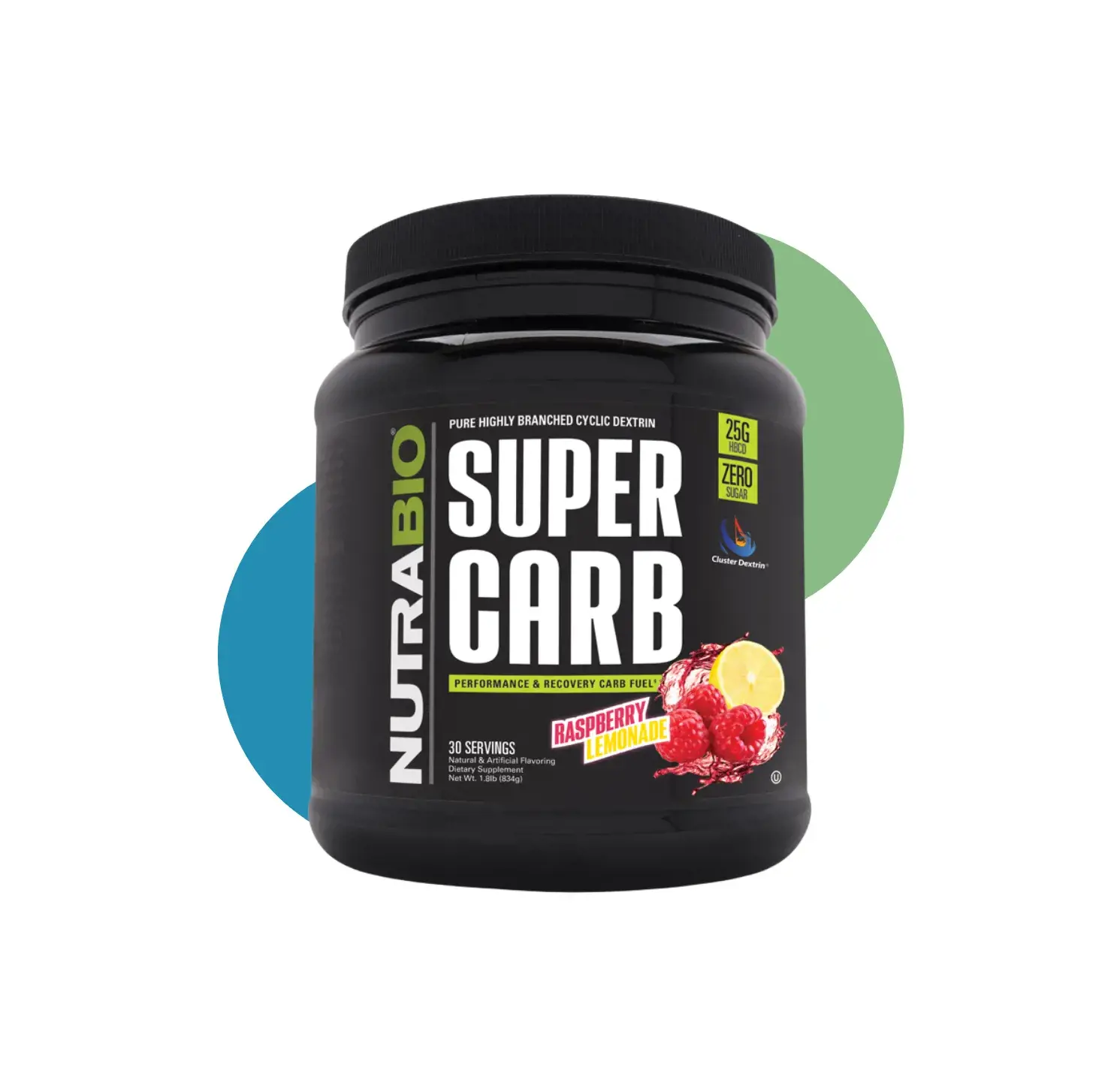 NU SUPER CARB 834 GM RASBERRY LEM