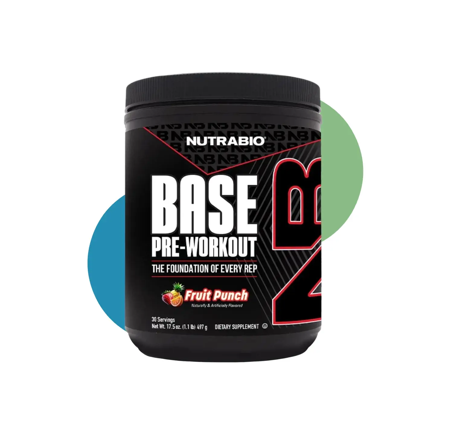 NU BASE PRE WORKOUT 30 SER FRUIT PUNCH