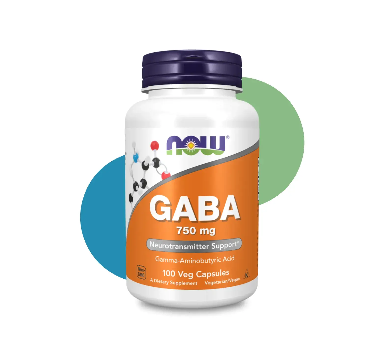 NW GABA 750 GM 100 VEG.CAPS