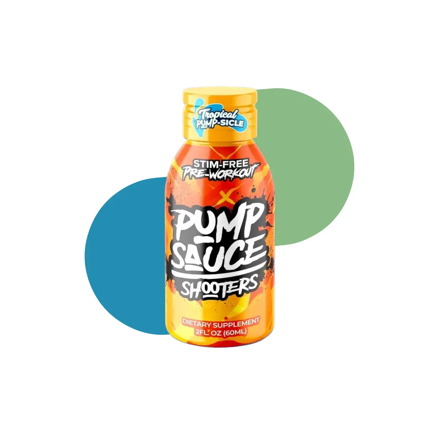 PU PUMP SAUCE SHOOTERS 60ML TROPICAL PUMP-SICLE