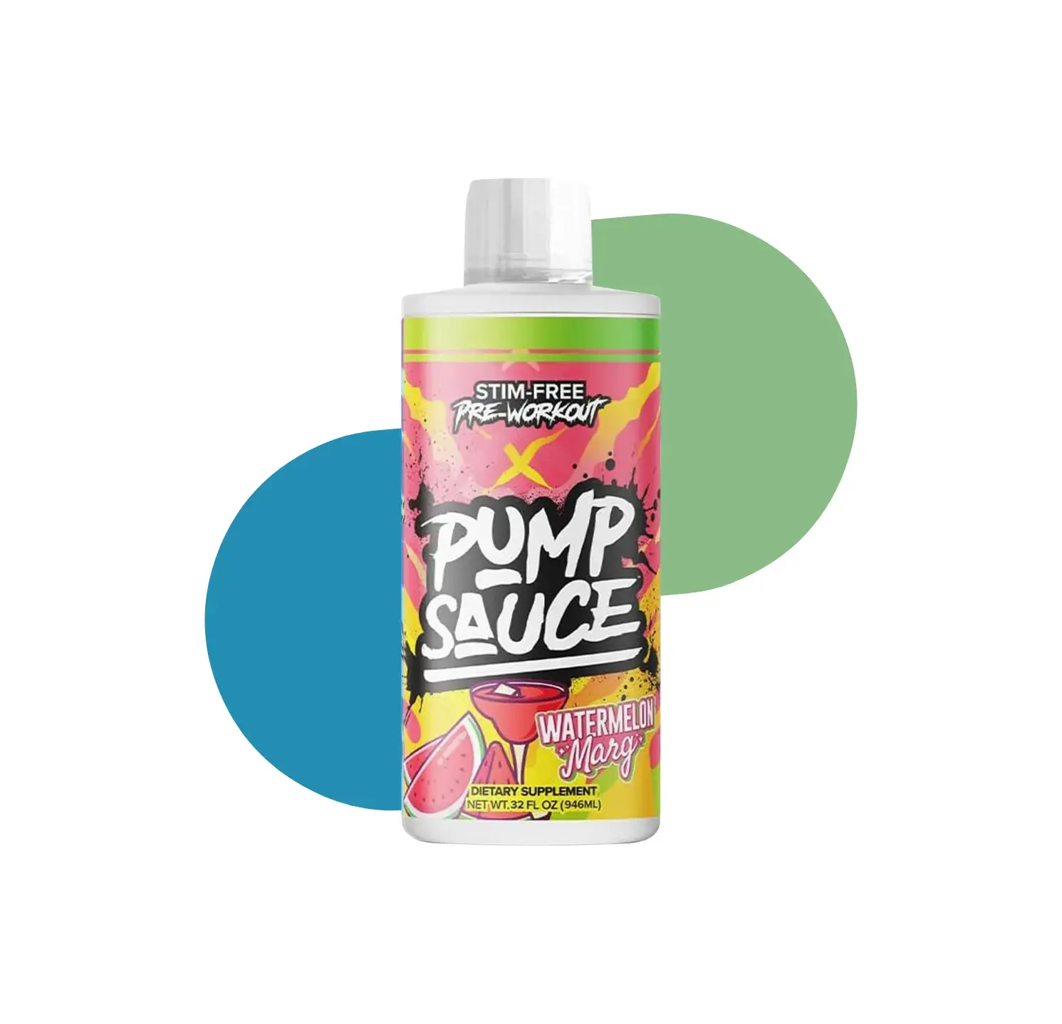 PU PUMP SAUCE STIM-FREE 946ML WATERMELON MARG