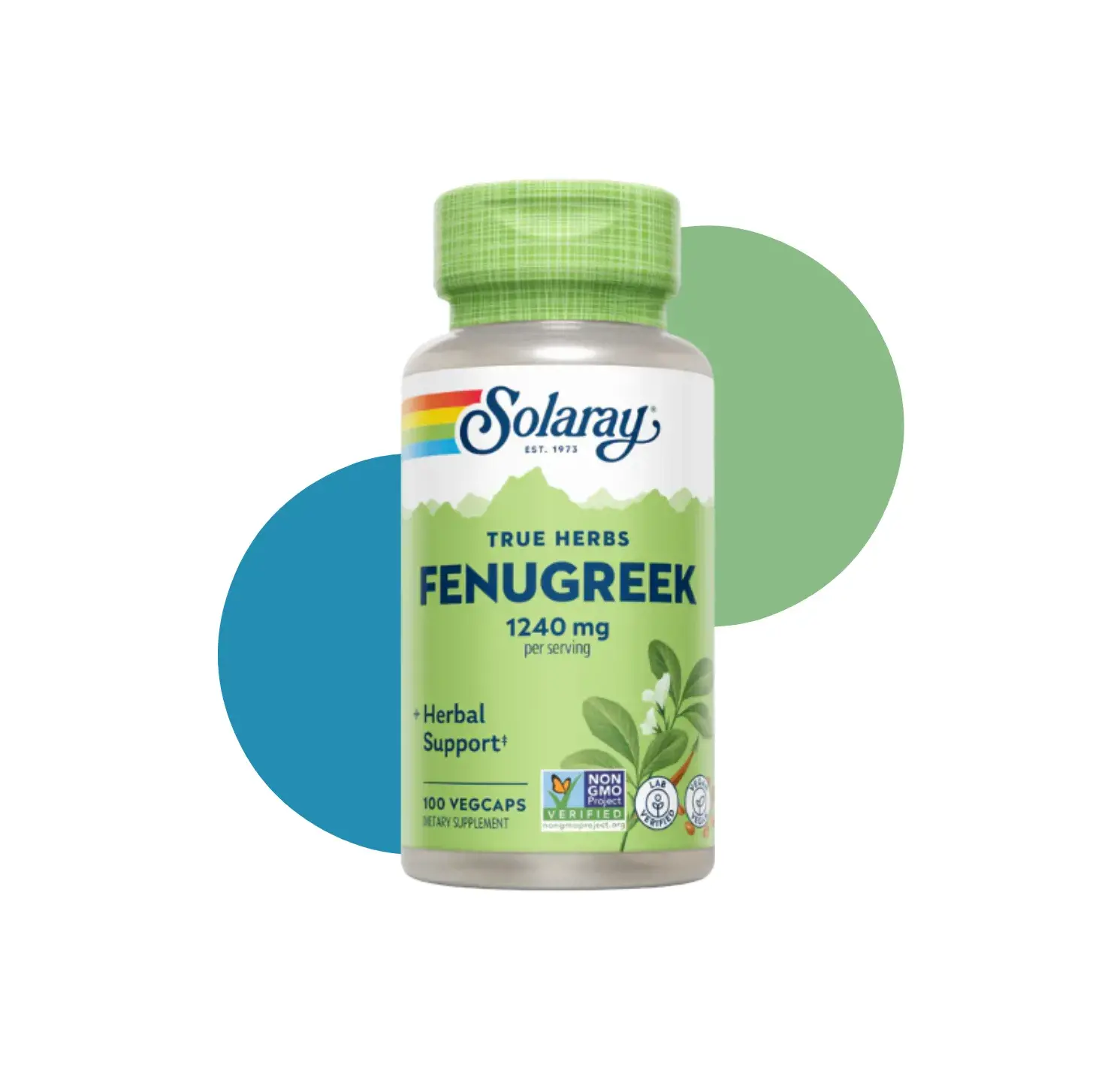 SL FENUGREEK 1240 MG 100 CAPS