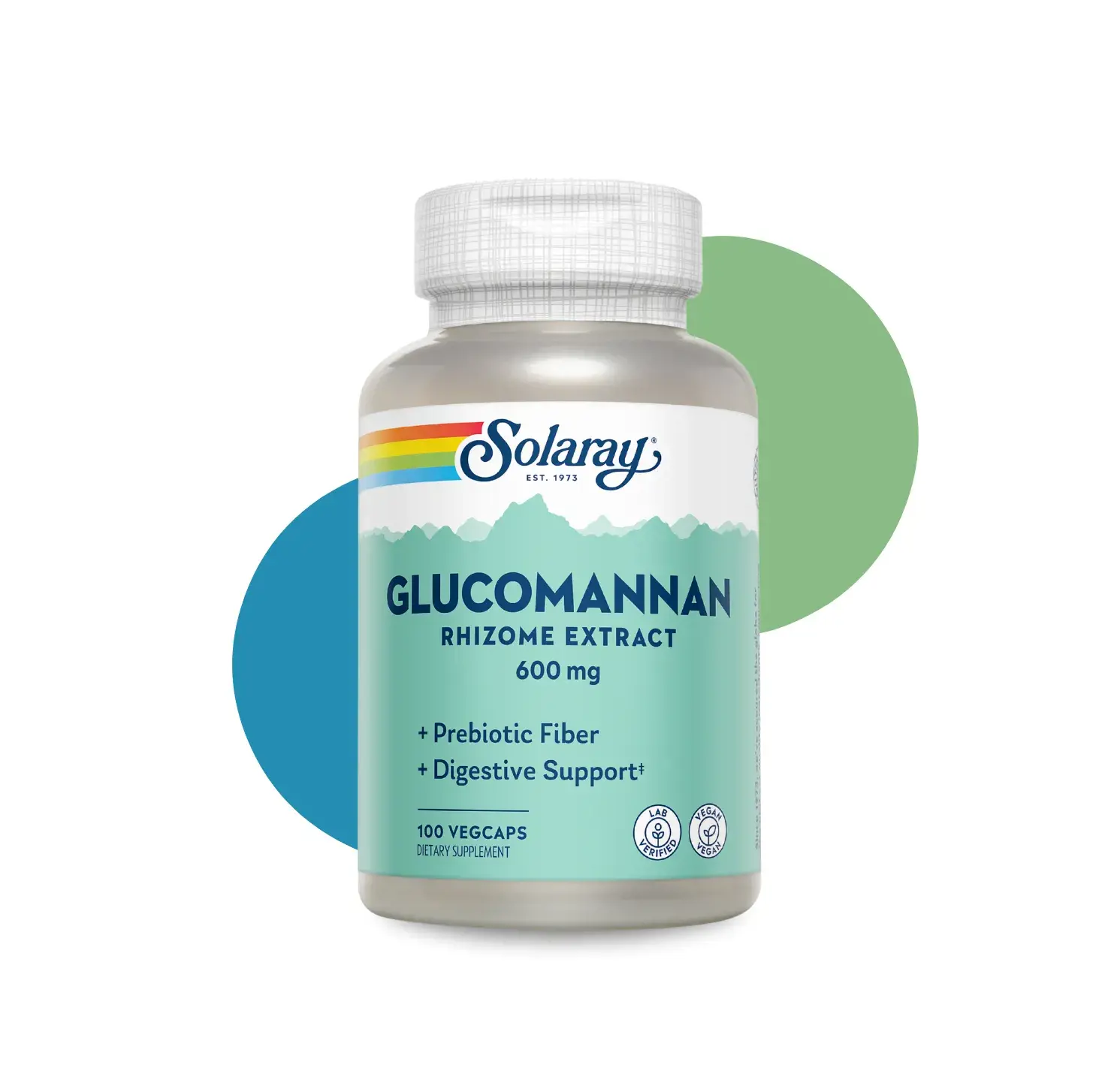 SL GLUCOMANNAN EXT 600 MG 100 VEG.CAPS