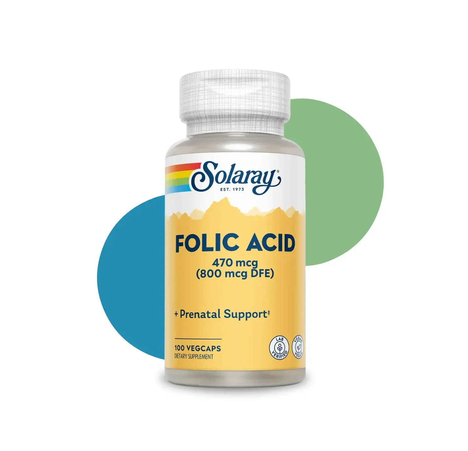 SL FOLIC ACID 800 MCG 100 CAP