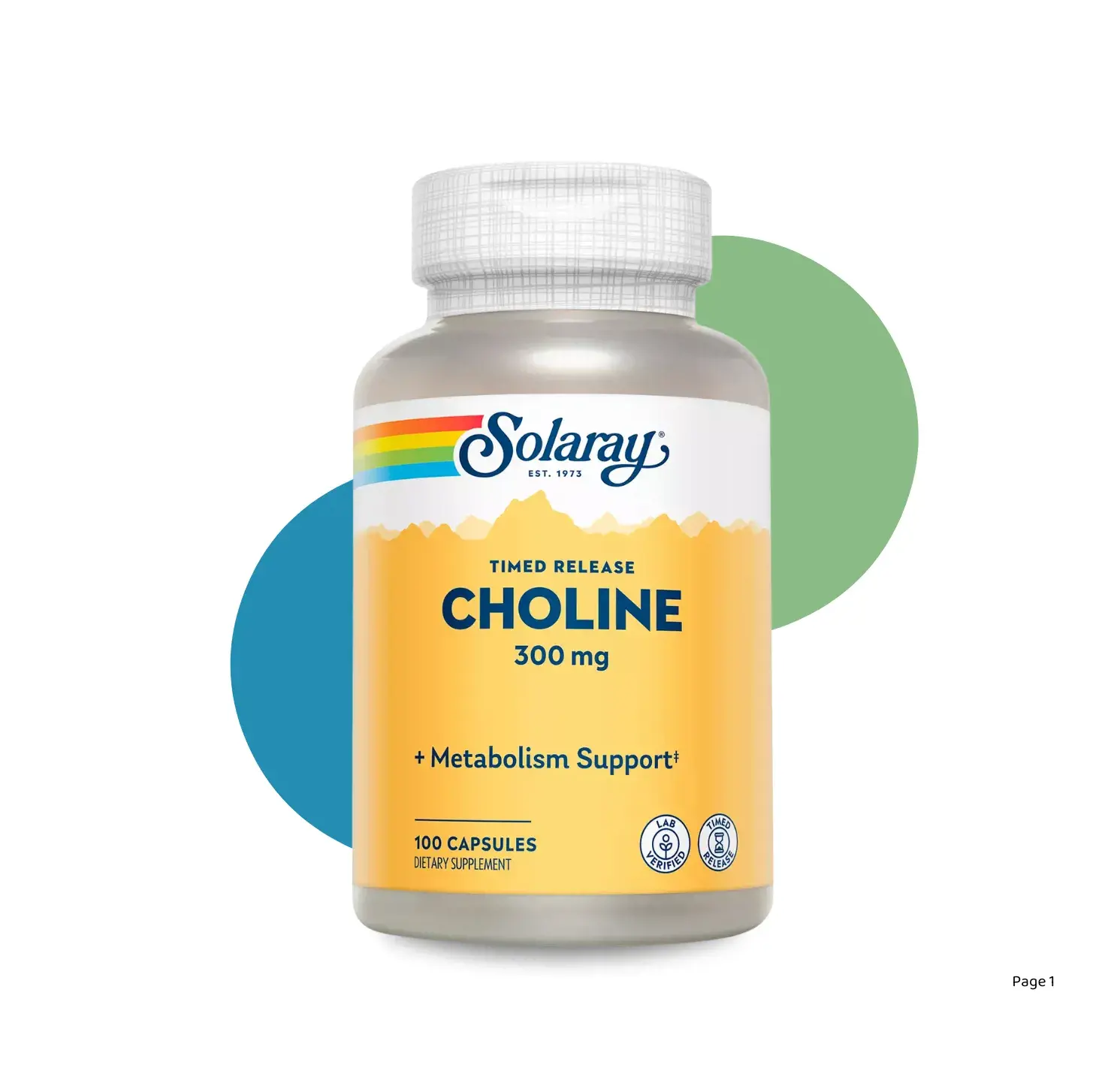 SL CHOLINE 300 MG 100 CAPS