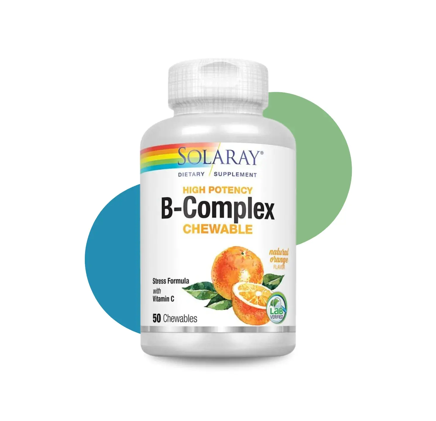 SL B-COMPLEX 250 MG 50 CHEW ORANGE