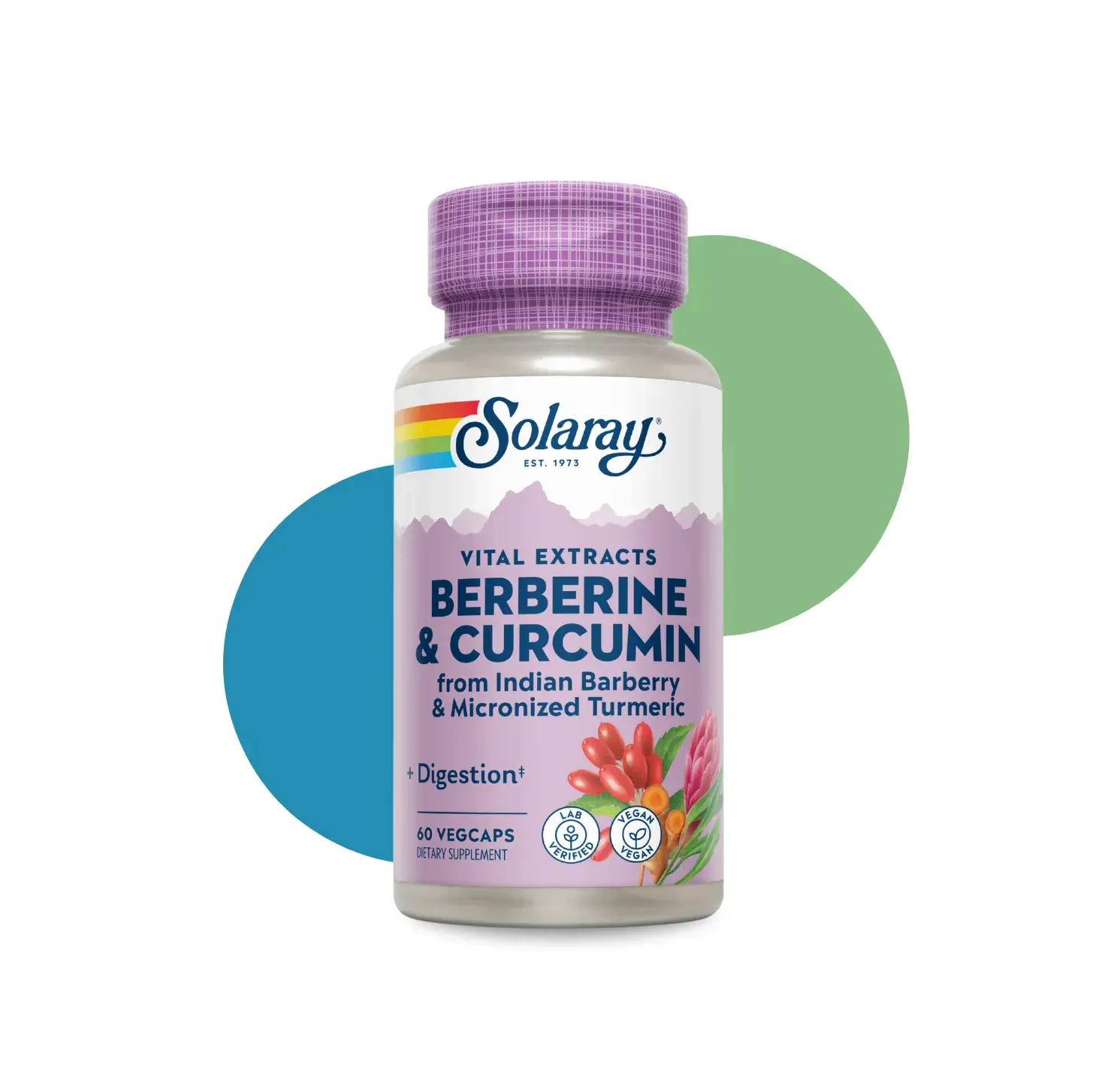SL BERBERINE & CURCUMIN EXTRACTS 60 CAPS
