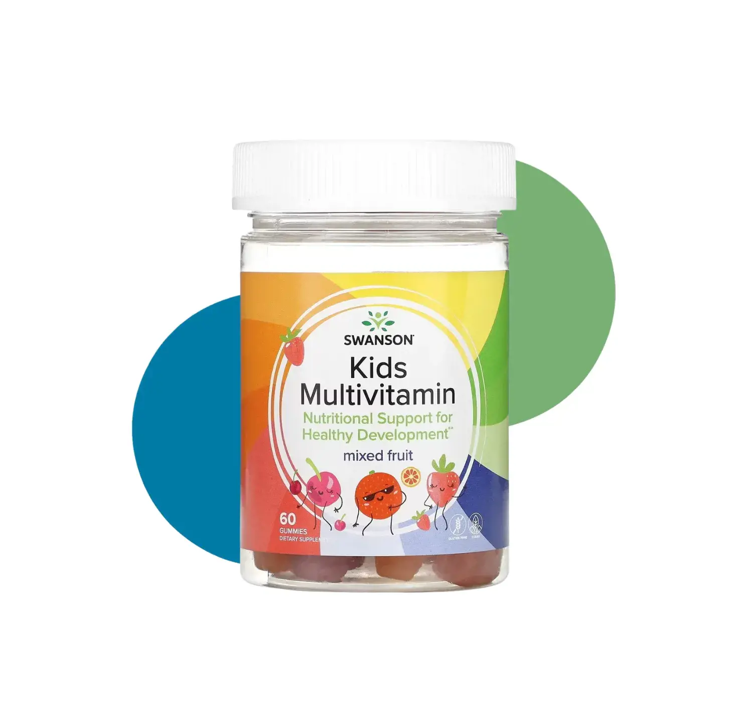 SA KIDS MULTIVITAMIN 60 GUMMIES MIXED FRUIT FLAVOR