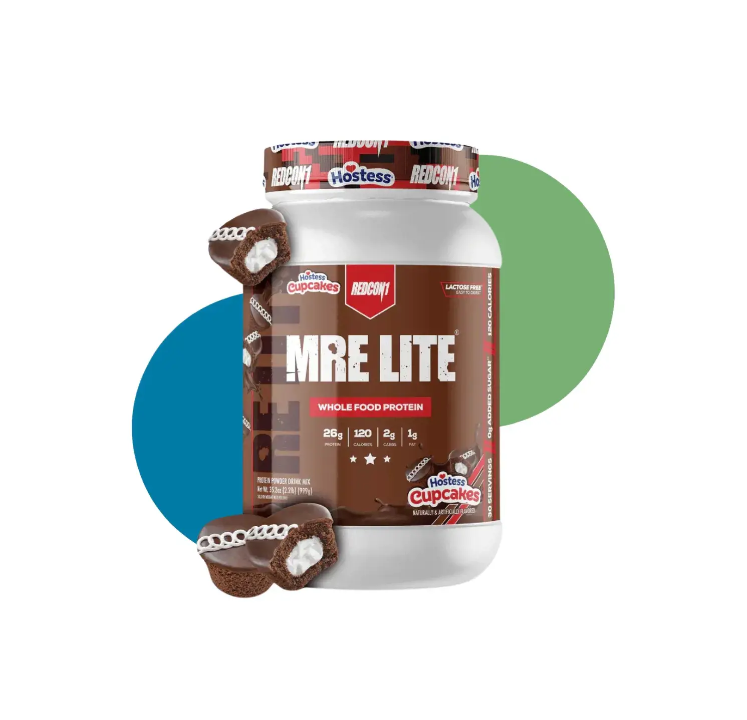 RD MRE LITE PROTEIN 2.2LB HOSTESS CUPCAKES