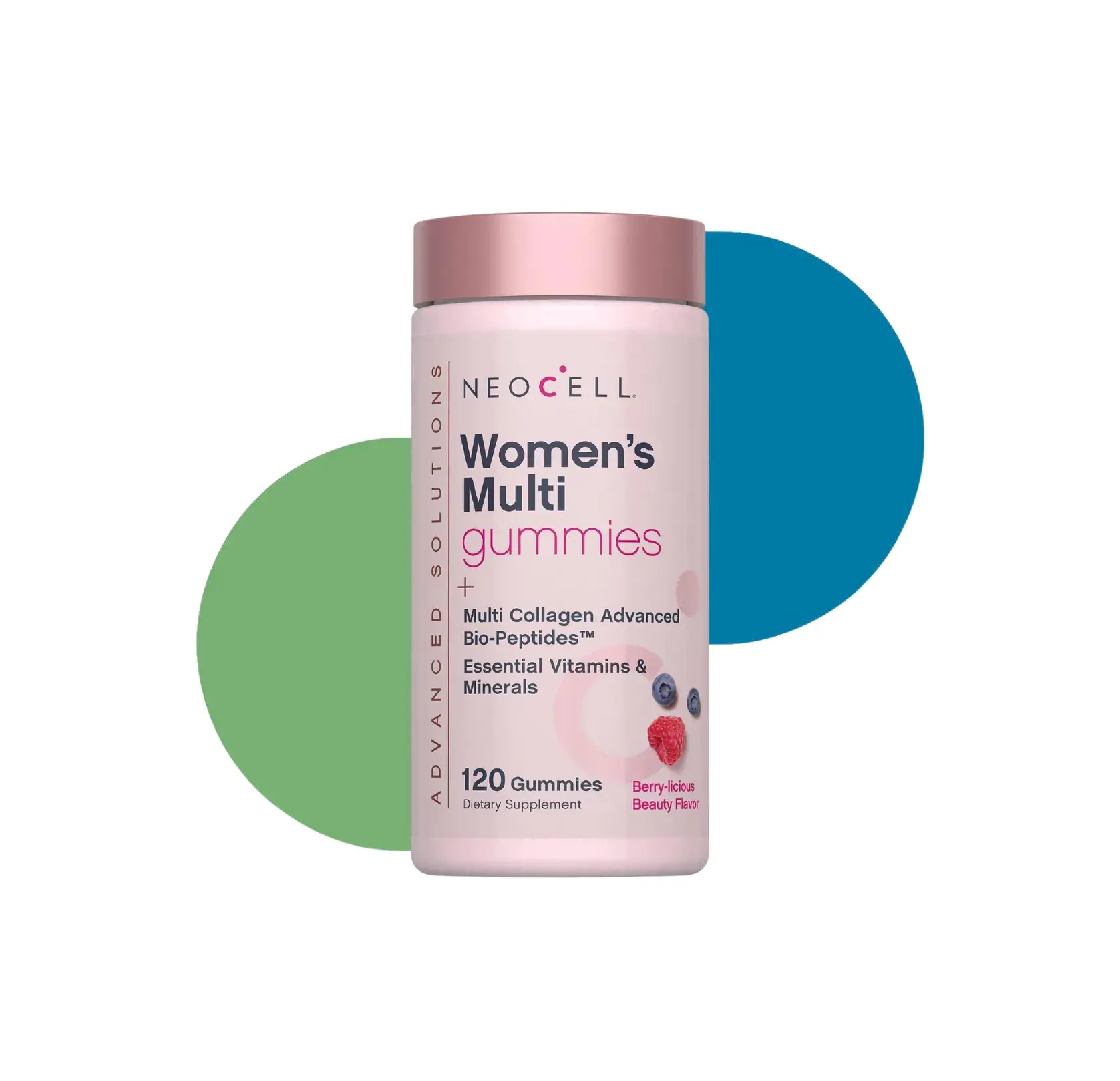 NE WOMEN`S MULTI GUMMIES 120 GUMMIES BERRY-LICIOUS BEAUTY