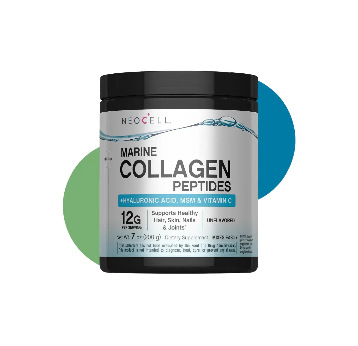 NE MARINE COLLAGEN PEPTIDES 13 SER 200 GM UNFLAVORED