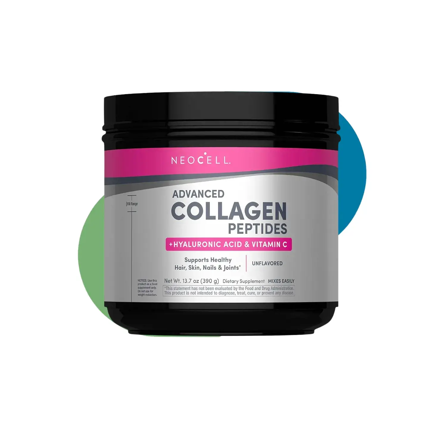 NE ADVANCED COLLAGEN PEPTIDES 30 SER 390 GM UNFLAVORED