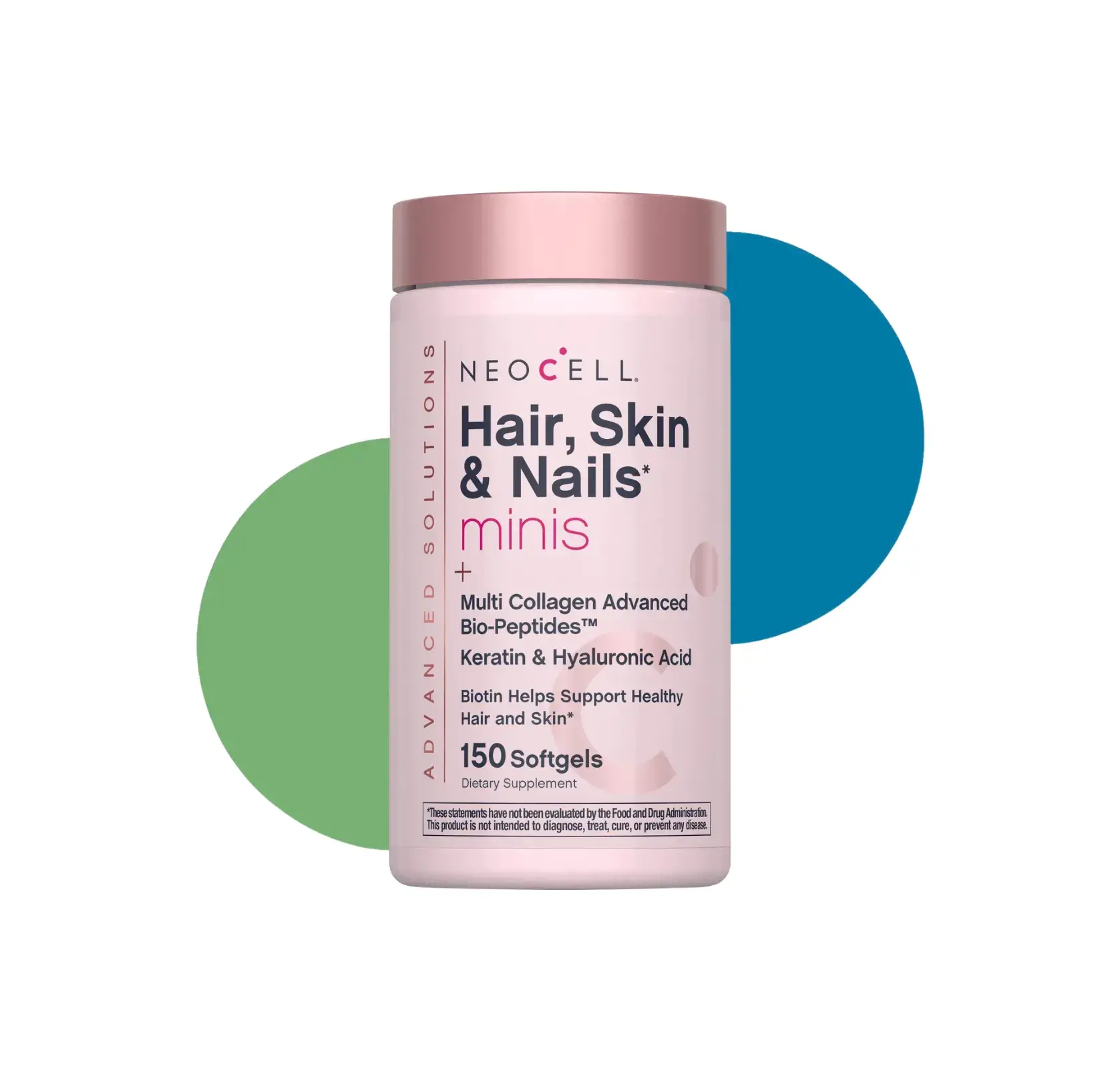NE HAIR, SKIN & NAILS MINIS 150 SOFTGELS