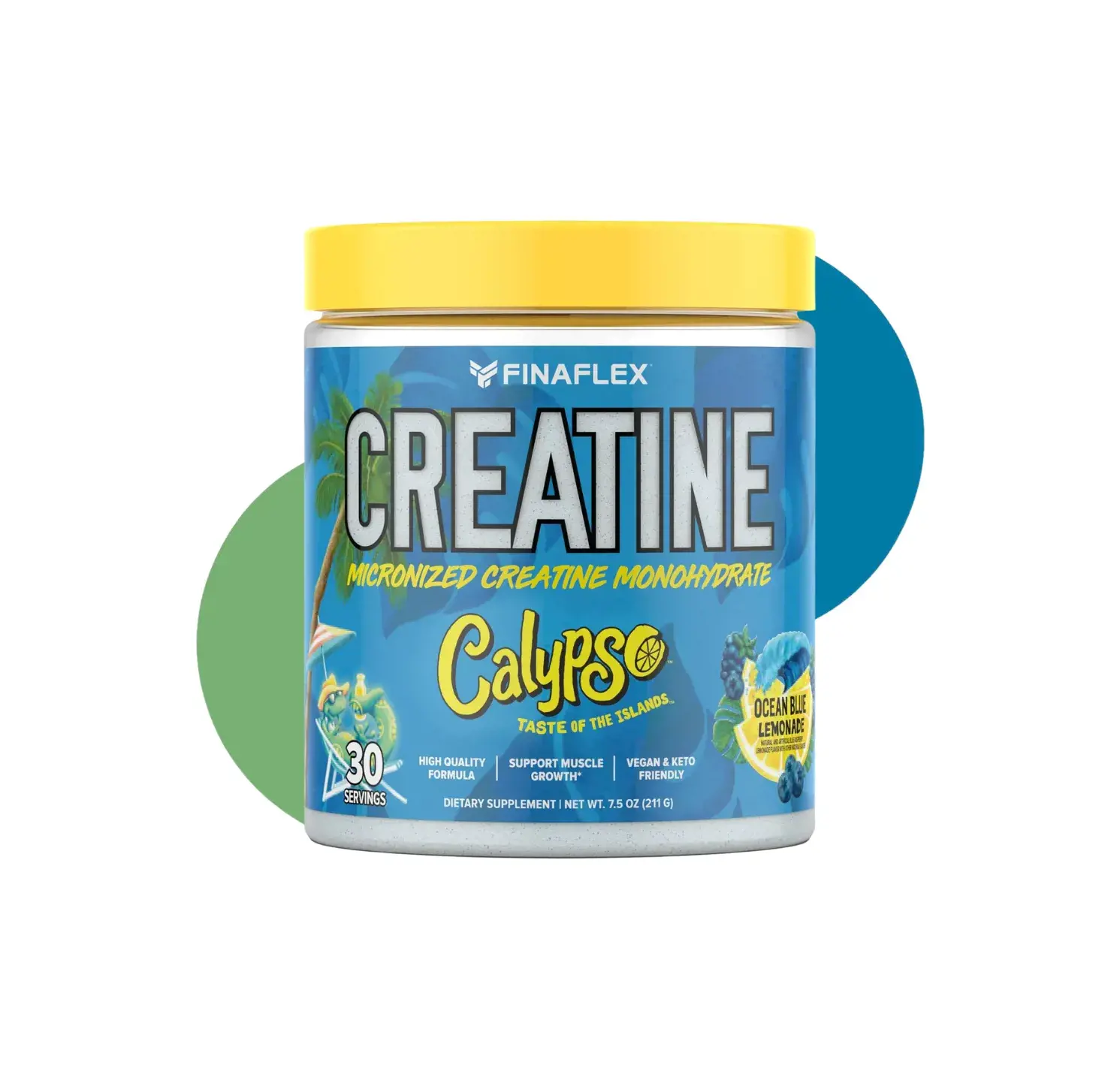 FF CREATINE CALYPSO 30 SER OCEAN BLUE LEMONADE