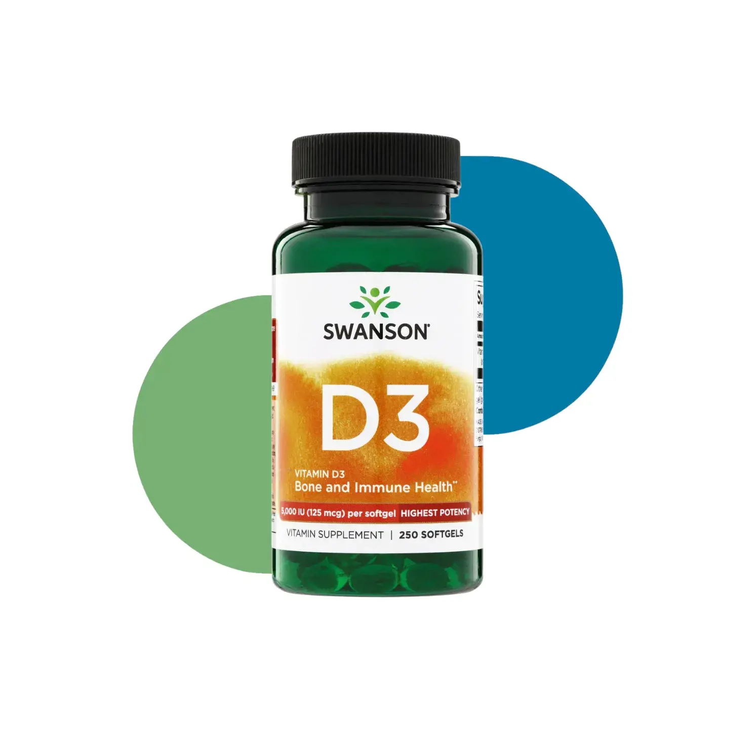 SA VITAMIN D3 5000 IU 250 SOFTGELS